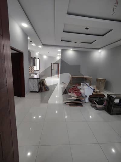 Brand New 3BedDD Flat 250SqYds GulistaneJohar Block13 PKR1.55Cr All Documents Ready!