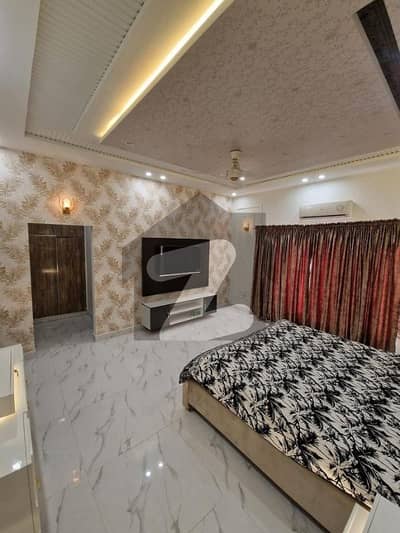 2 KANAL LIKE BRAND NEW FULL FURNISHED HOUSE WITH BASEMENT AND SWIMMING POOL AVAILABLE FOR RENT IN EXECUTIVE LODGES BLOCK BAHRIA TOWN LAHORE