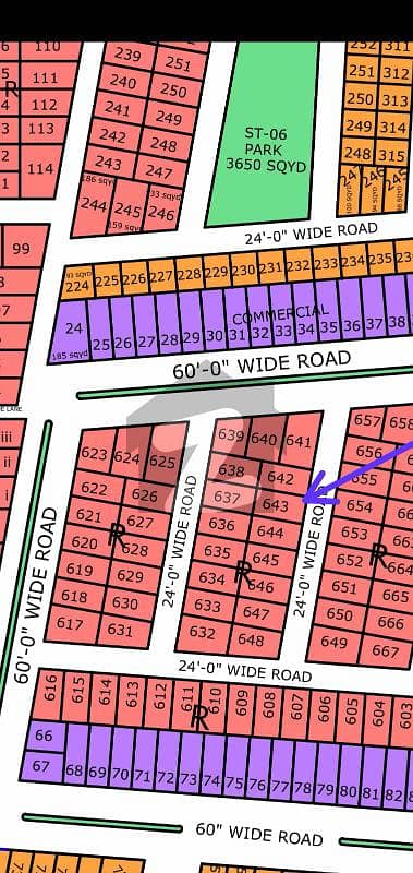 R-643-646, 120 Sq Yard, Executive Block R-643-646, 120 Sq Yard, Executive Block