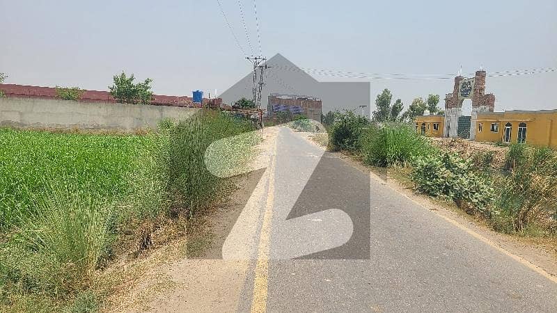 سوئے-اے-اصل روڈ لاہور میں 104 کنال صنعتی زمین 42.25 کروڑ میں برائے فروخت۔