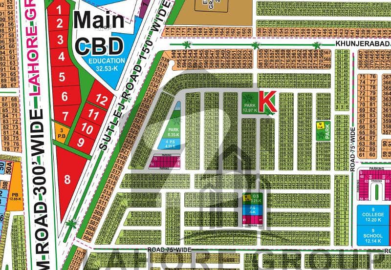 10 Marla Plot For Sale in K Block 10 Marla Plot For Sale in K Block