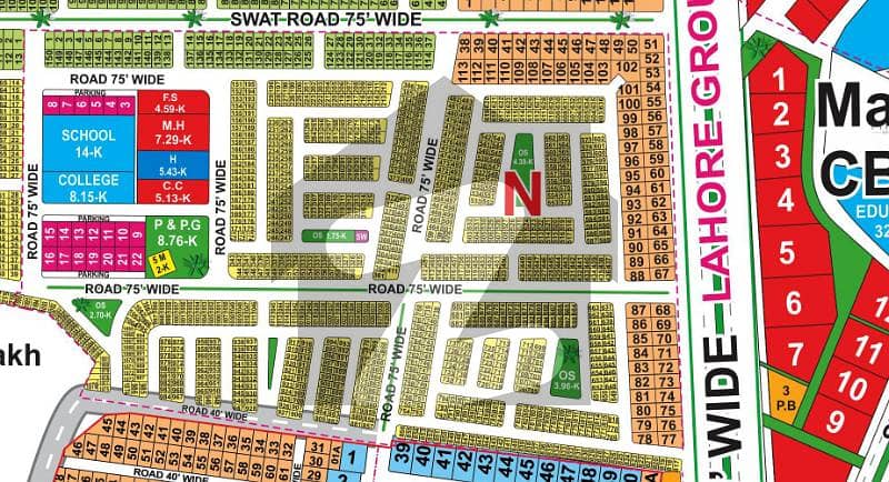 5 Marla Plot For Sale in N Block 5 Marla Plot For Sale in N Block