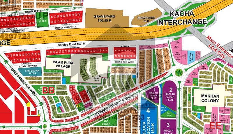 10 Marla Plot For Sale in BB Block 10 Marla Plot For Sale in BB Block