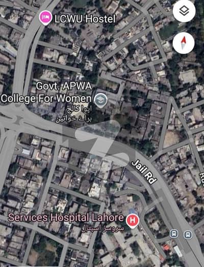 PLOT FOR SALE JAIL ROAD. OPPOSITE SERVICE HOSPITAL. 3 KANAL 15 MARLA'S