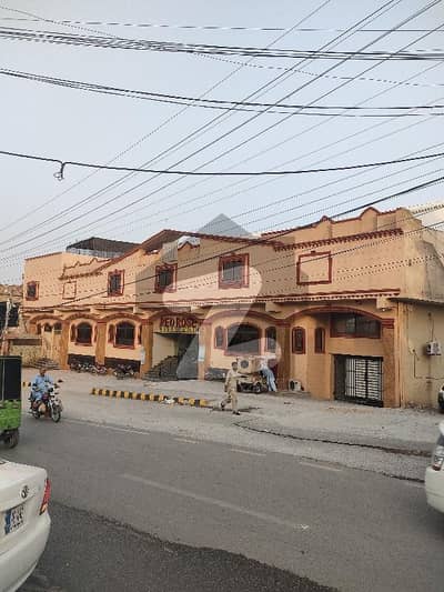 Commercial Corner Plaza For Sale School Road Near Nadra Zonel Office