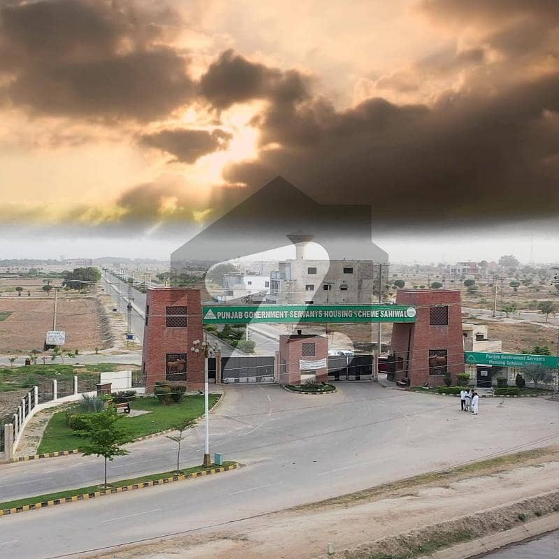 پنجاب گورنمنٹ سرونٹ ہاؤسنگ سکیم ساہیوال میں 6 مرلہ رہائشی پلاٹ 35.0 لاکھ میں برائے فروخت۔ پنجاب گورنمنٹ سرونٹ ہاؤسنگ سکیم ساہیوال میں 6 مرلہ رہائشی پلاٹ 35.0 لاکھ میں برائے فروخت۔