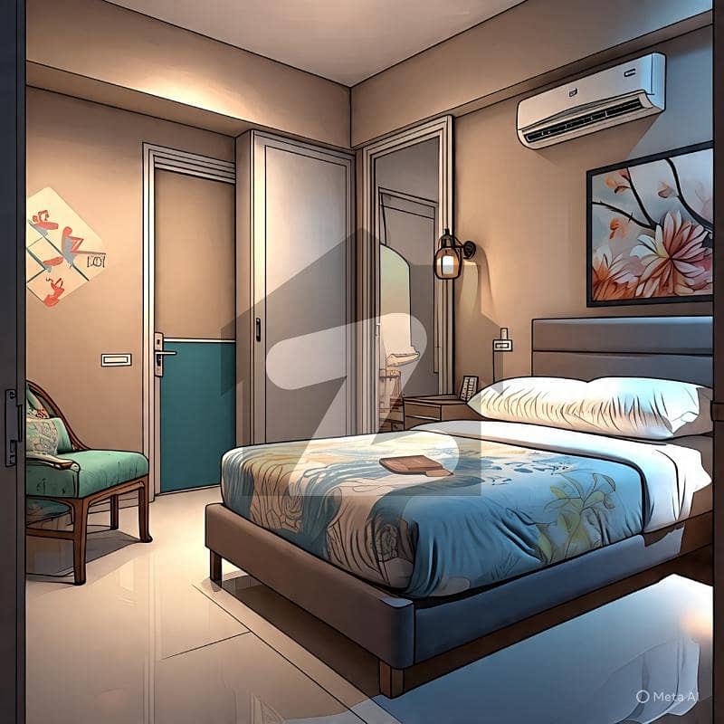 4 Marla Apartment Available For Rent Location Near Sports Complex & Xee Grill Restaurant, Block EME DHA, Lahore
