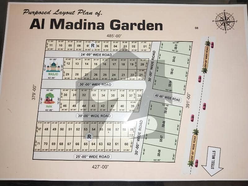 Al madina garden residential commercial plots Al madina garden residential commercial plots