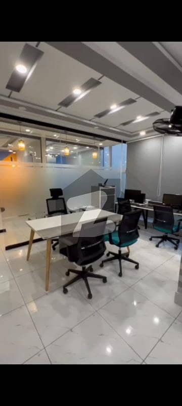 Fully Furnished Office available For Rent Best For Multinational Campines etc Fully Furnished Office available For Rent Best For Multinational Campines etc