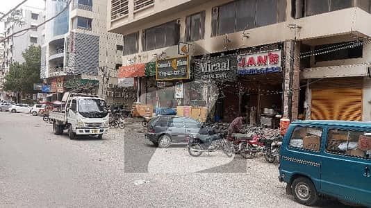 Shop With Loft (Half Mezzanine) For Rent On Alamgir Road Bahadurabad