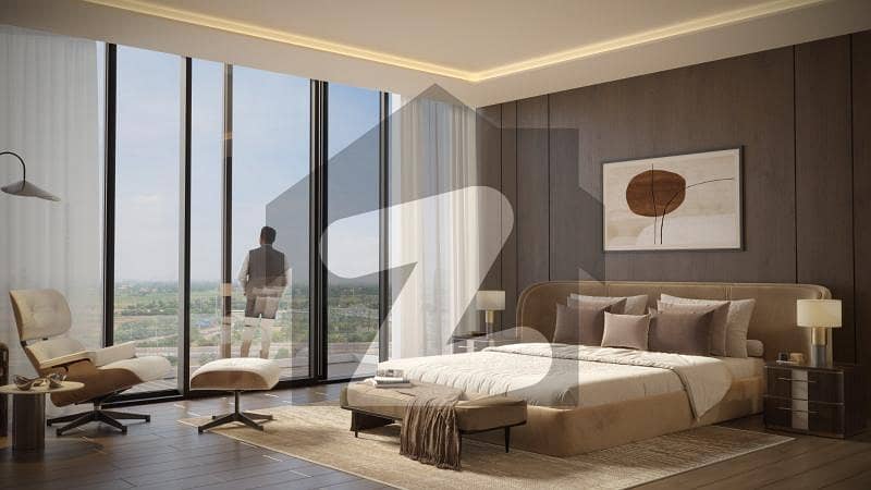 1-Bed Furnished Apartment for sale in CBD with guaranteed rent of 1 Lac 70 thousand per month. Rent will start 40 days after booking