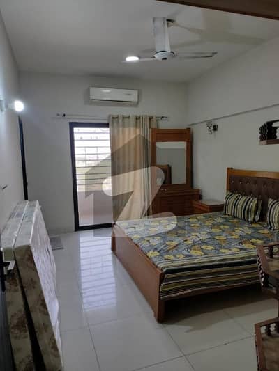 Well-Maintained 2-Bed DD Flat for Rent Saima Jinnah Avenue.