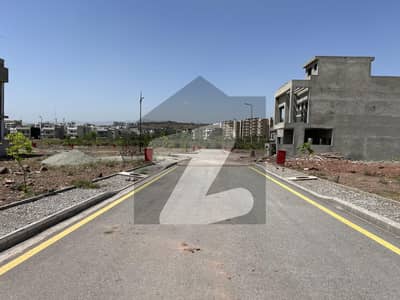 1 kanal Sami Corner Plot For Sale . 3 Side Open Sector M Bahria Enclave Islamabad