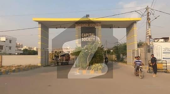 CORNER Main 60 Feet Road 511 Yards Plot For Sale In Capital Society Karachi CORNER Main 60 Feet Road 511 Yards Plot For Sale In Capital Society Karachi