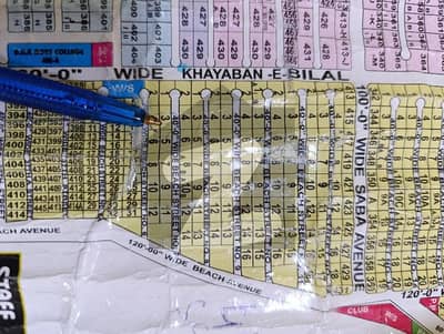 ڈی ایچ اے فیز 8 ڈی ایچ اے ڈیفینس,کراچی میں 1 کنال رہائشی پلاٹ 5.5 کروڑ میں برائے فروخت۔