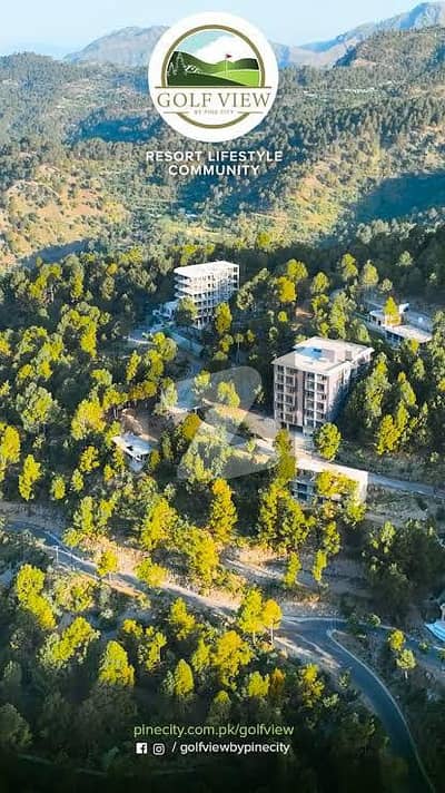 1 Kanal Golf Facing Plot At Premium Location Near  Highland Resort