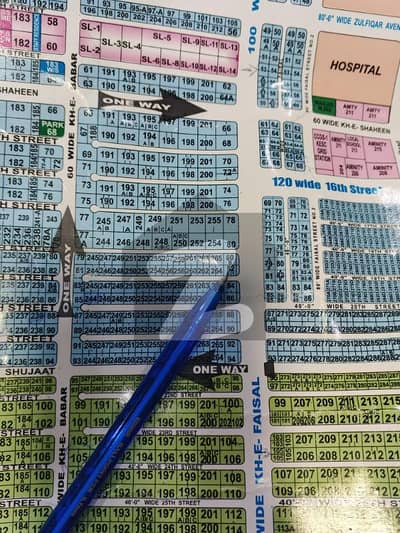 For Sale Prime Residential Plot in DHA Phase VIII, Karachi.
