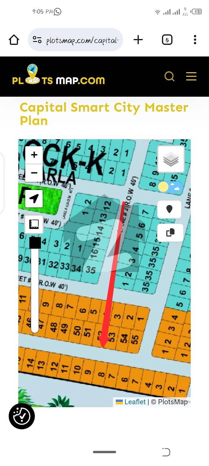 Capital Smart City 10 Marla Possession Plot Capital Smart City 10 Marla Possession Plot