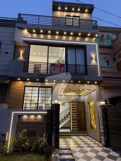 3 Marla Double Storey Brand New Modern House For Sale On 30 Feet Road In Al Hafeez Phase 5