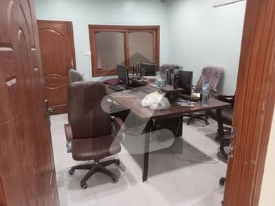Tiles Flooring Ground Floor Silent Commercial Office Available for Rent