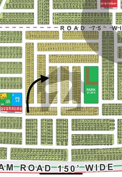 5 Marla On-Ground Possession Plot For Sale Block L, LDA City Lahore