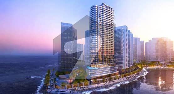 2 Bed Lounge Full Sea Facing Ultra-Modern Super Luxurious Apartment On Booking At H&S Residence, HMR Waterfront Community, DHA Phase 8