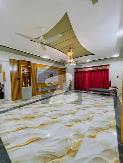 12 Marla Ground Portion Available For Rent In Jinnah Gardan Islamabad