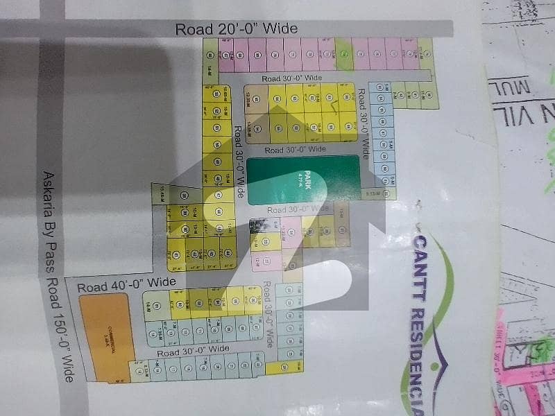 کینٹ ریزڈینسیا عسکری بائی پاس,ملتان میں 1 کنال رہائشی پلاٹ 2.28 کروڑ میں برائے فروخت۔ کینٹ ریزڈینسیا عسکری بائی پاس,ملتان میں 1 کنال رہائشی پلاٹ 2.28 کروڑ میں برائے فروخت۔