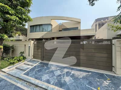 One Kanal Beautiful Facing Park Double Unit Bangalow Available For Sale In DHA Phase 4.