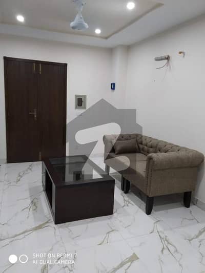 1 BED FURNISHED APARTMENT IS AVAILABLE FOR RENT IN SECTOR C BAHRIA TOWN LAHORE