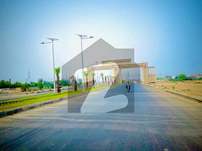 Corner 10 Marla Plot For Sale In H Block Jinnah Sector LDA City Lahore