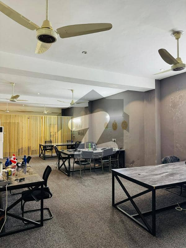 10 Marla Furnished Office Available For Rent