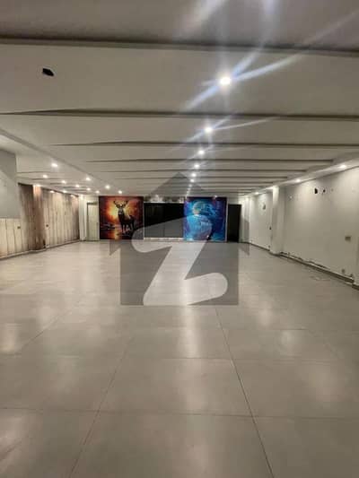 9 Marla ground floor Hall for rent in Valencia N block