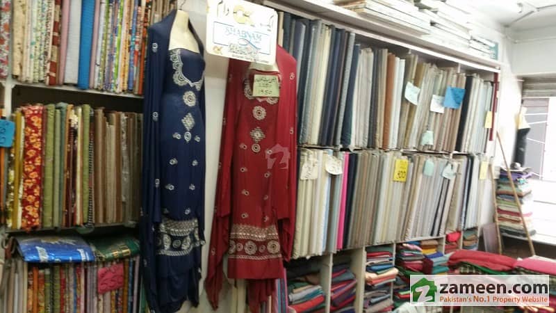 Shop ClothGarments High Quality in Running Khana Lehtarar Road  Condition High Class Business Rented Shop with Items