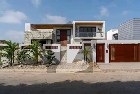 1000 Sq. Yds. Brand New Ultra Modern Super Luxurious Bungalow With Basement & Pool For Sale At Khayaban-E-Qasim, DHA Phase 8