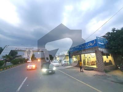 A Prime 20 Marla CORNER Plot In FDA City, Block A3.