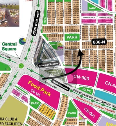01 Kanal Prime Location Corner Plot available for Sale in Sector-N.