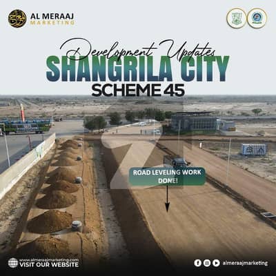 125 Sq Yd Residential Park Facing On Installment Plan At Main M10 Facing