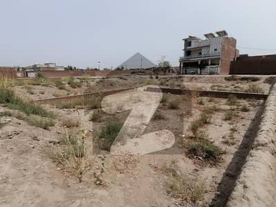 10 Marla Double Sided Corner Plot Near Qasim Bela & Garden Town