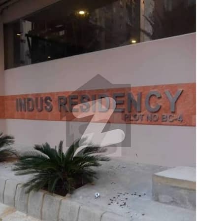 (INDUS RESIDENCY) SEMI FURNISHED 3 BEDROOMS D/D IS AVAILABLE FOR RENY IN CLINTON BLOCK-4 KARACHI.