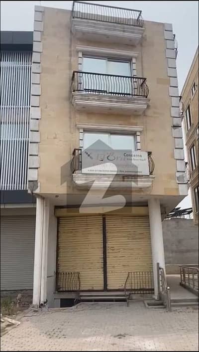 2 Marla Corner Plaza for Sale on Main Sagian Wala Bypass Double Basement, Shops & Apartments