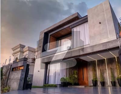 1kanal Brand New Ultra Modern design House 5bed Room House Hot Location