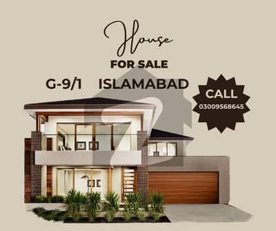 Investor Rate 14 Marla 40x80 Prime Location House For Sale In G-9/1, Islamabad