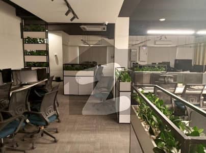 Furnished Office Available For Rent in Bukhari Commercial