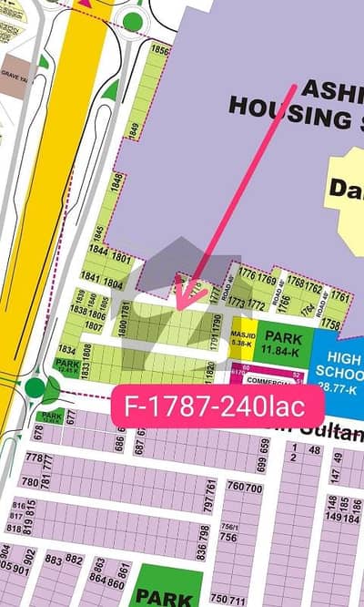 Prism F block Possession Hot location plot for sale