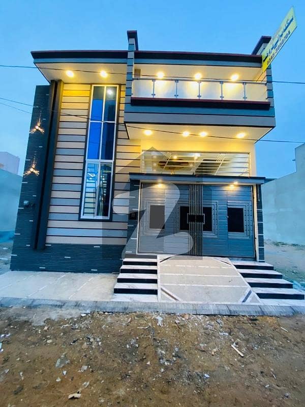 West Open Brand New Bungalow For Sale In Saadi Town