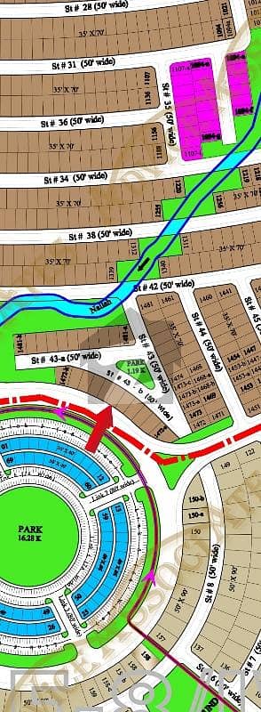 Park Face Back Open Plot On Reasonable Price