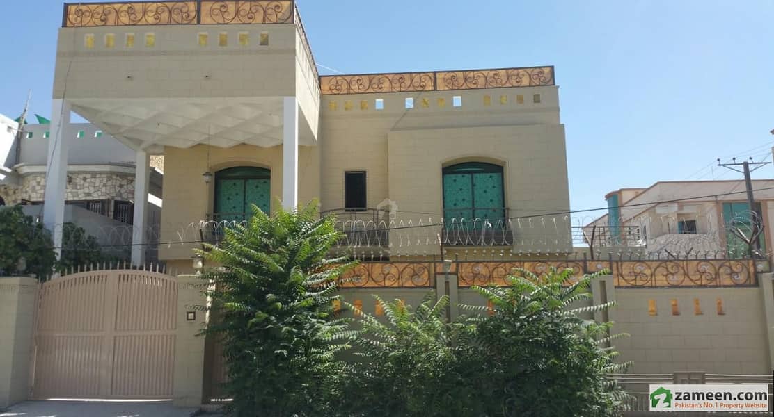 Well Furnished Corner Bungalow For Sale At Jinnah Town