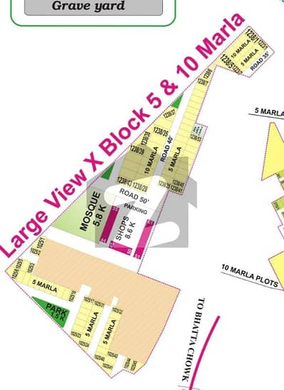 SUFFA offers 10 Marla Plot 1238/35 Block X Limited Plots For sale