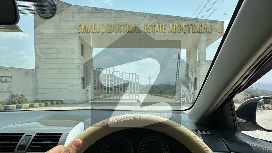 INDUSTRY PLOT IN SMALL INDUSTRY ESTATE ABBOTTABAD 2 (Category A - Corner plot) INDUSTRY PLOT IN SMALL INDUSTRY ESTATE ABBOTTABAD 2 (Category A - Corner plot)